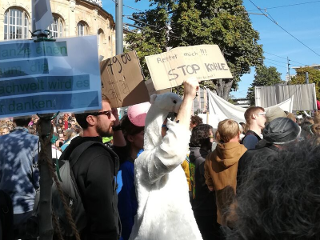 Ökoplus beim Klimastreik