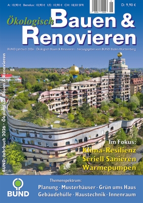 In der aktuellen Ausgabe von "Ökologisch Bauen & Renovieren" finden Sie Infos zu Wärmepumpen und zum seriellem Sanieren