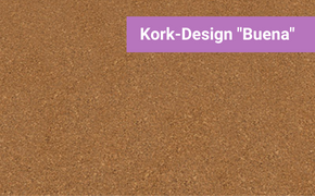 Muster von Korkboden Buena Muster von Premium-Korkboden Buena