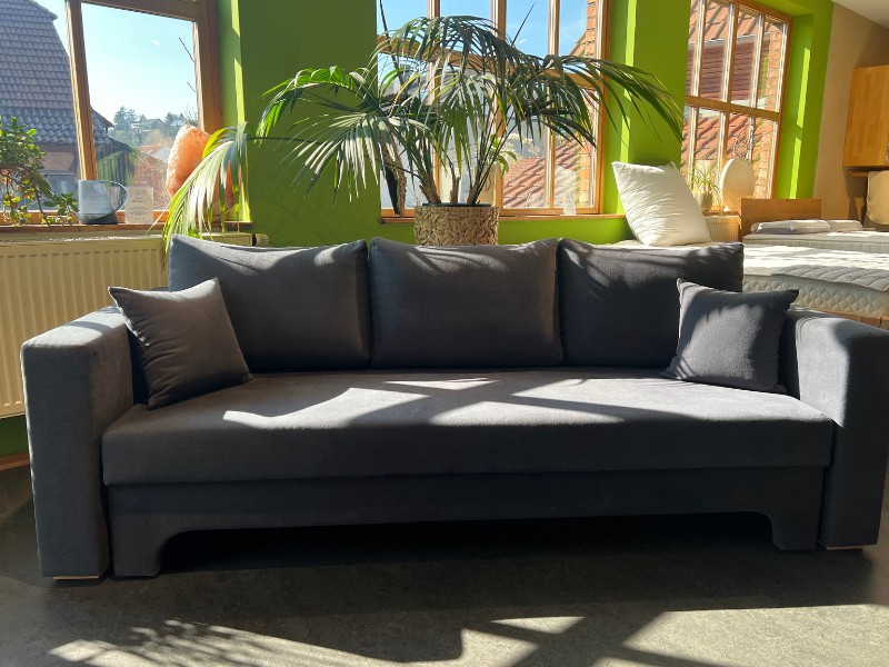 Graues Schlafsofa von dormiente bei Fischers NeuArt im Angebot 